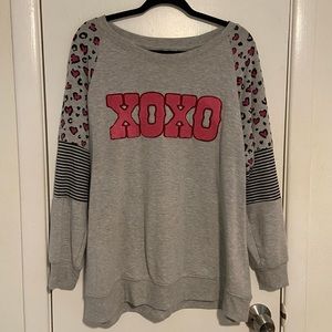 Cato Lightweight Sweatshirt. Size 14/16W. In Excellent Condition.